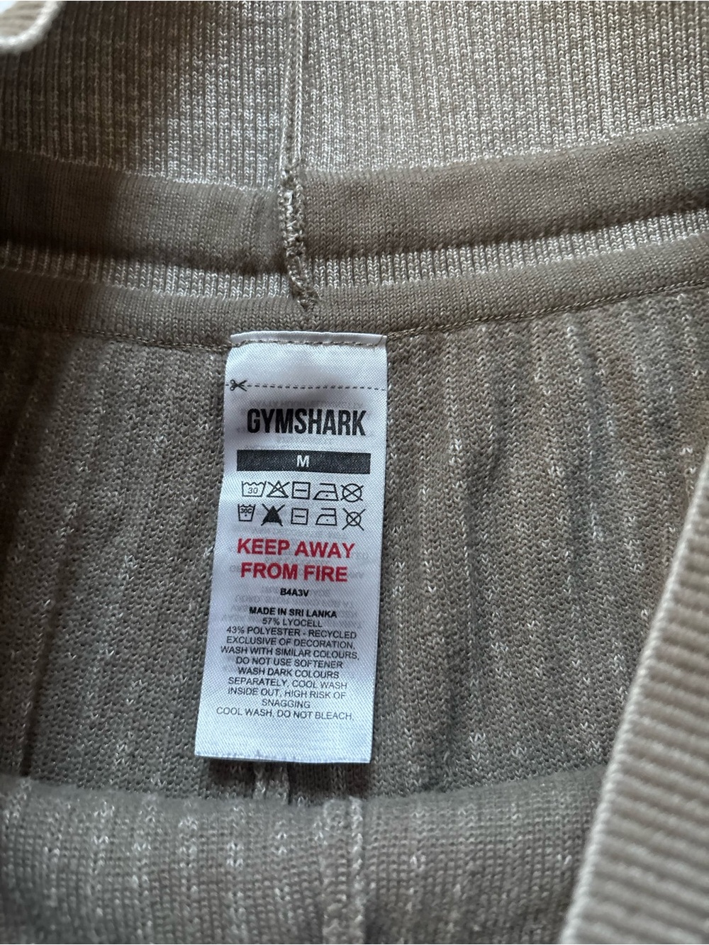 Gymshark Heavyweight knit wide leg gym sweats - Picture 6 of 6